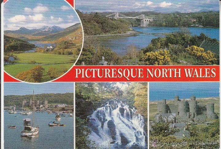 Postkarten: N&ordm; 24493 POSTAL INGLATERRA PICTURESQUE NORTH WALES