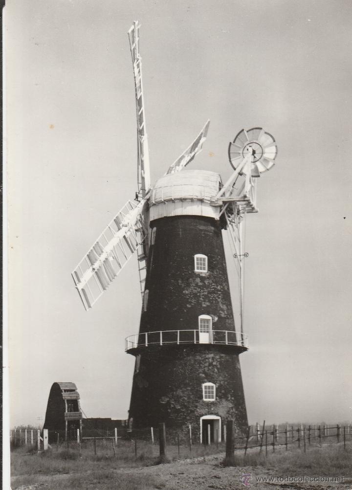 Postales: N&ordm; 24480 POSTAL INGLATERRA, BERNEY ARMS MILL, REEDHAM, NORFOLK. MILL AND SCOOPWHEEL