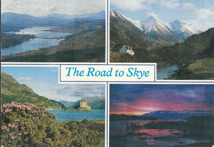 Postkarten: N&ordm; 24435 POSTAL INGLATERRA, THE ROAD TO SKYE