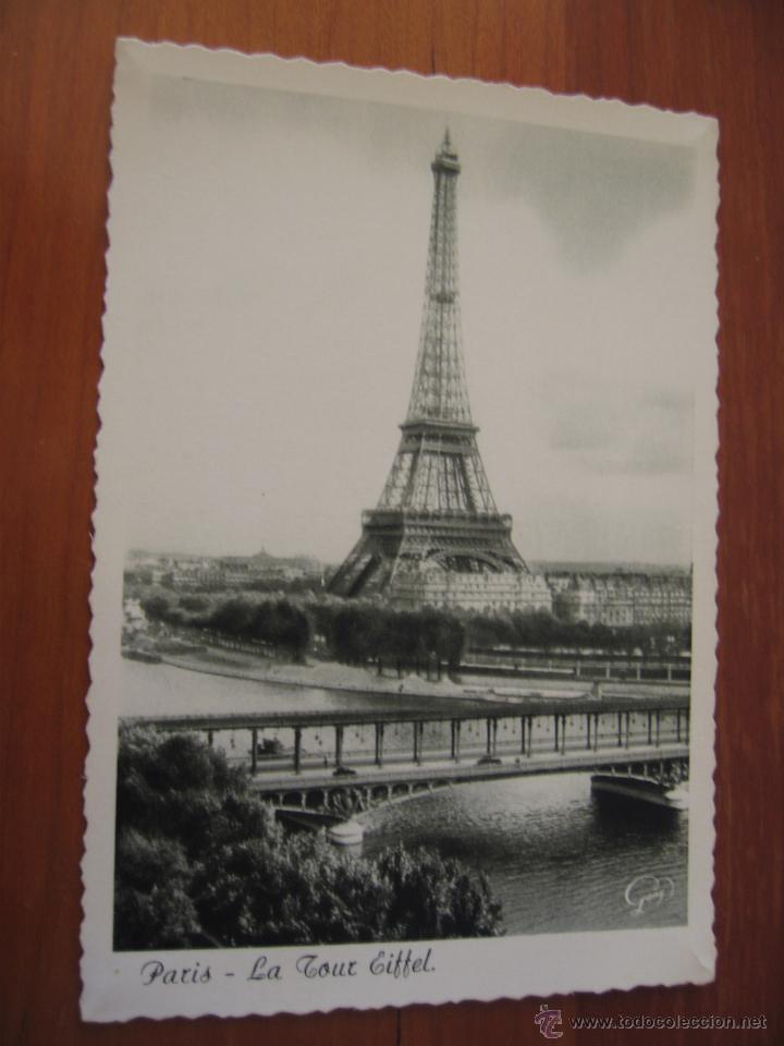 Postales: Paris La Tour The Eiffel Tower Torre Postal - Foto 1