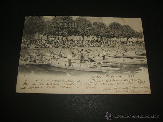Postales: AMIENS LE MARCHE SUR L&acute;EAU - Foto 1