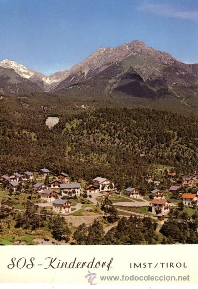 Postcards: N&ordm; 4545 POSTAL AUSTRIA FREIGEGEBEN, SOS - KINDERDORF IMST TIROL