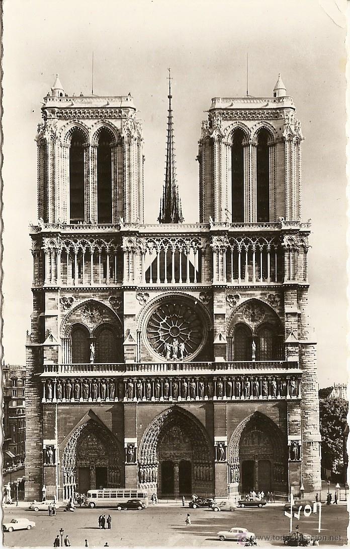 Postales: POSTAL, PARIS, NOTRE-DAME, ED. D&acute;ART YVON, SIN CIRCULAR