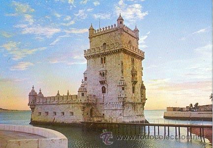 Postales: LISBOA - Torre de Bel&eacute;m - Foto 1