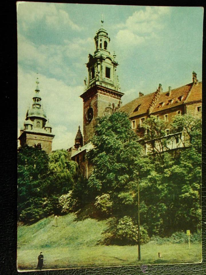Postkarten: Cracovia (Polonia). Las torres de la catedral de Wawel. Nueva