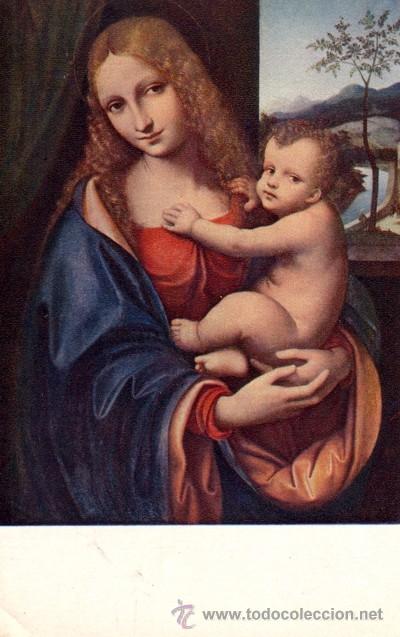 Postales: N&ordm; 4546 POSTAL CUADRO MARCO DOGGIONO ITALIA LA MADONE ET LENFANT JESUS