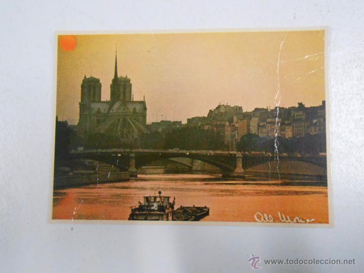 Postales: POSTAL DE PARIS. FRANCIA. PUENTE SOBRE EL SENA. NOTRE-DAME. TDKP2
