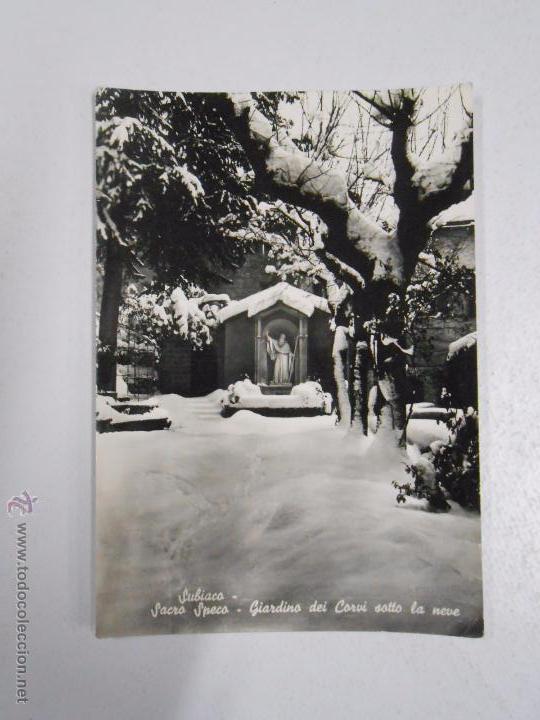 Postales: POSTAL SACRA SPECA. GIARDINO DEI CORVI SOTTO LA NEVE. ITALIA. TDKP2
