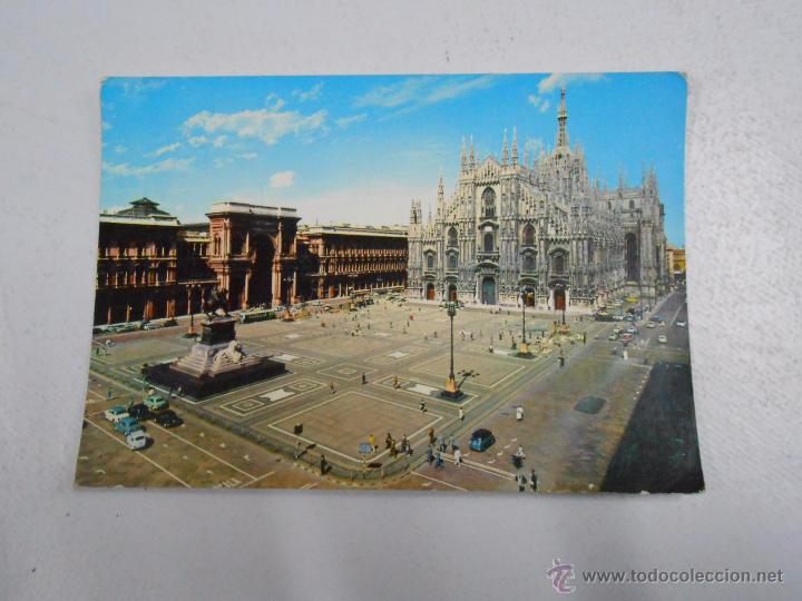 Postales: POSTAL DE MILAN. MILANO. ITALIA. PLAZA DEL DUOMO. PIAZZA DEL DUOMO. TDKP2