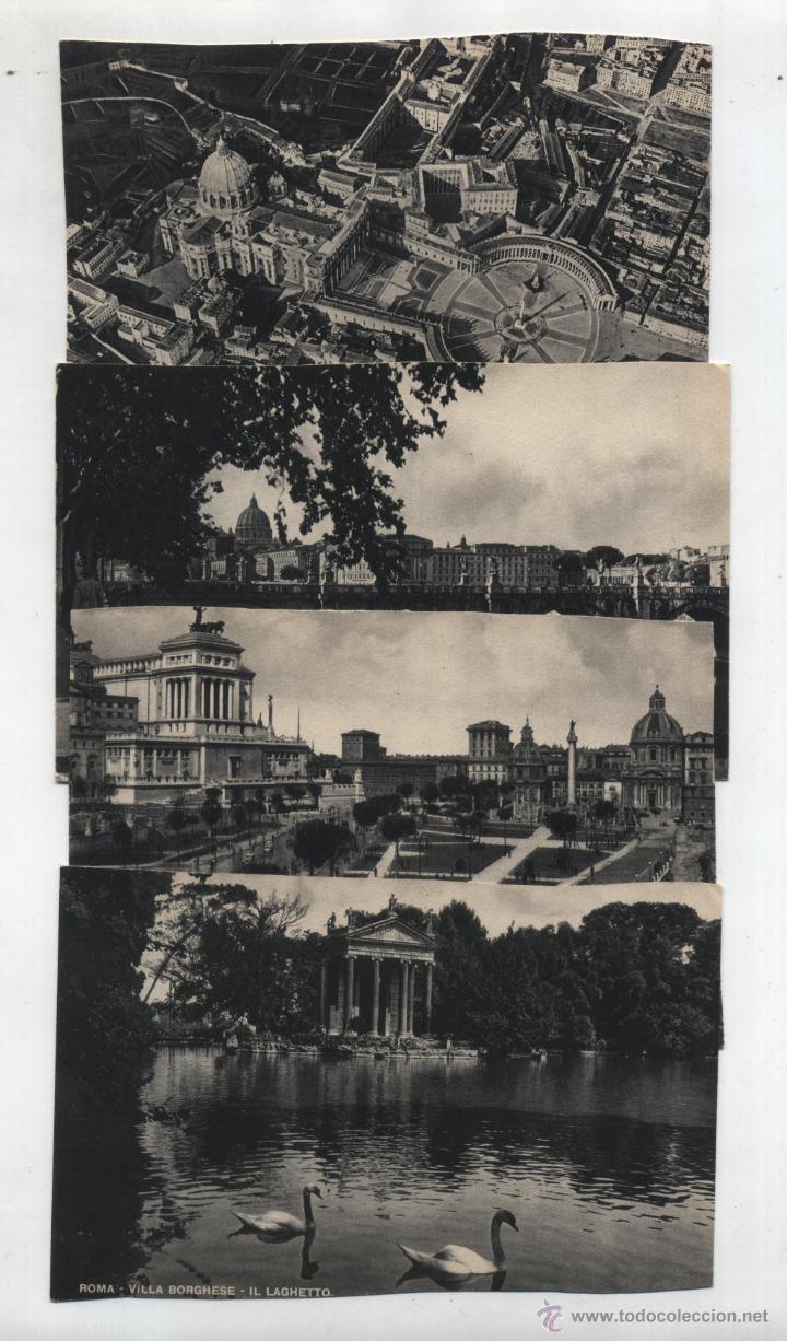 Postales: Roma.- Lote de 4 postales. - Foto 1