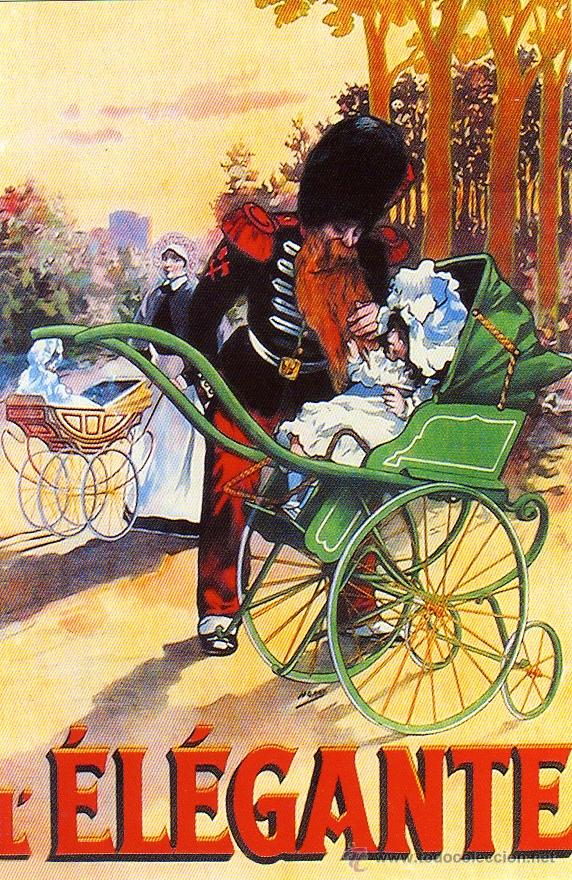 Postcards: Postal francesa L'&Eacute;l&eacute;gante / Francia