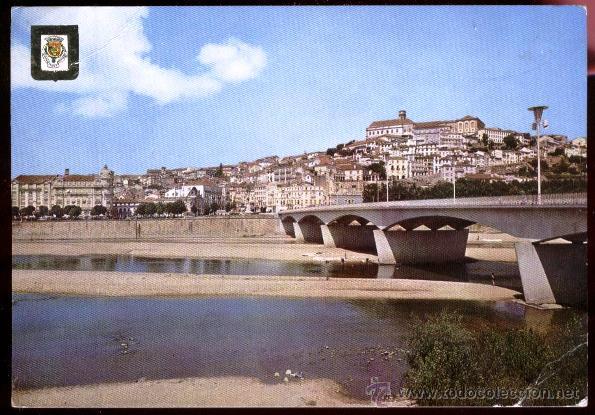 Postales: *COIMBRA* - PONTE DE STA. CLARA E VISTA PARCIAL.