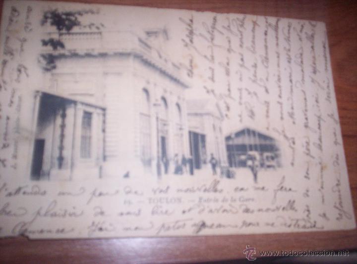Postales: TOULON - ENTREE DE LA GARE - Foto 1