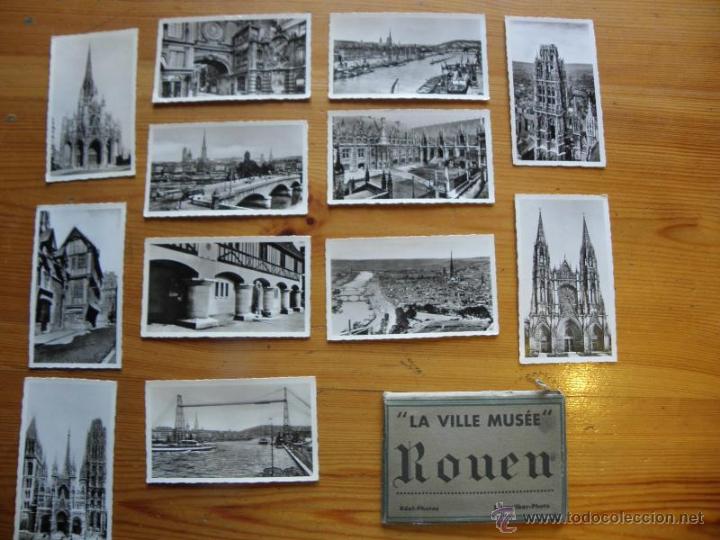 Postales: Libro de postales de Rouen - Francia - Foto 1