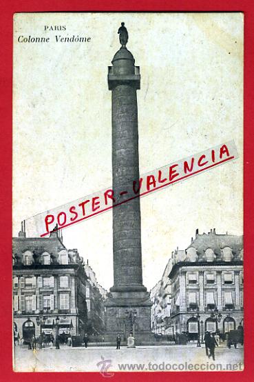 Postales: POSTAL PARIS, FRANCIA, COLONNE VENDOME, P98296