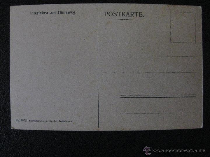 Postales: INTERLAKEN AM HOHEWEG - Foto 2