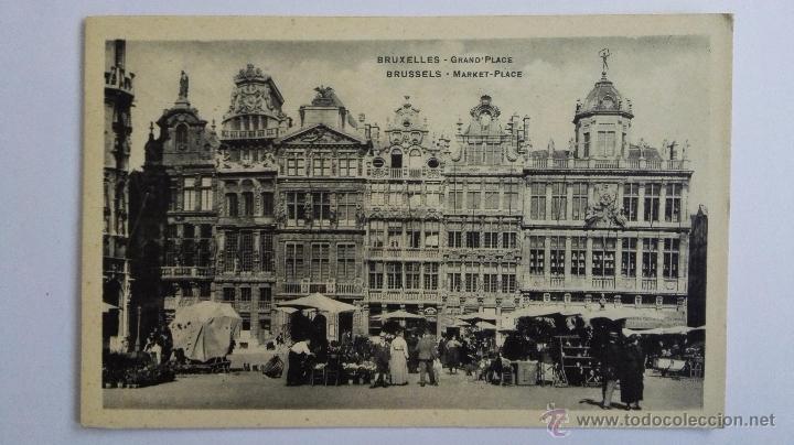 Postales: POSTAL BRUSELAS, GRAN PLAZA - Foto 1