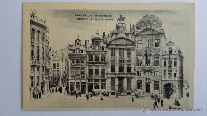 Postales: POSTAL BRUSELAS, GRAN PLAZA - Foto 1