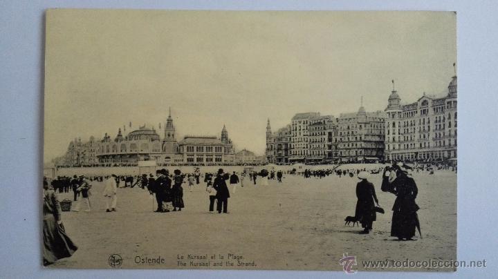 Postales: OSTENDE - EL KURSAL Y LA PLAYA - Foto 1