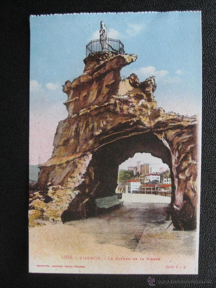 Postales: BIARRITZ. LE ROCHER DE LA VIERGE - Foto 1