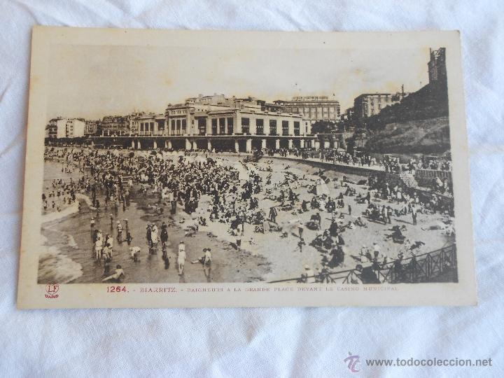 Postales: 4 postales antiguas de Biarritz - Foto 1