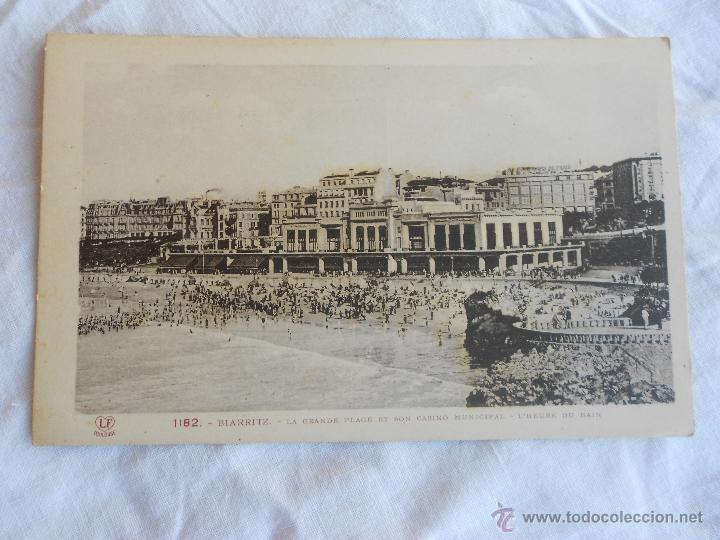 Postales: 4 postales antiguas de Biarritz - Foto 2