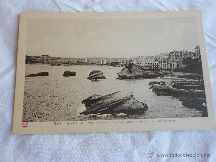 Postales: 4 postales antiguas de Biarritz - Foto 3