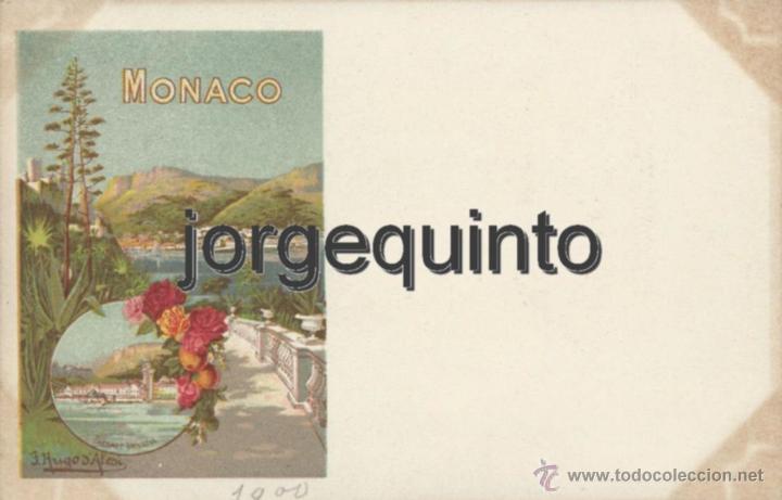 Postales: POSTAL. M&Oacute;NACO. A&Ntilde;O 1900. - Foto 1