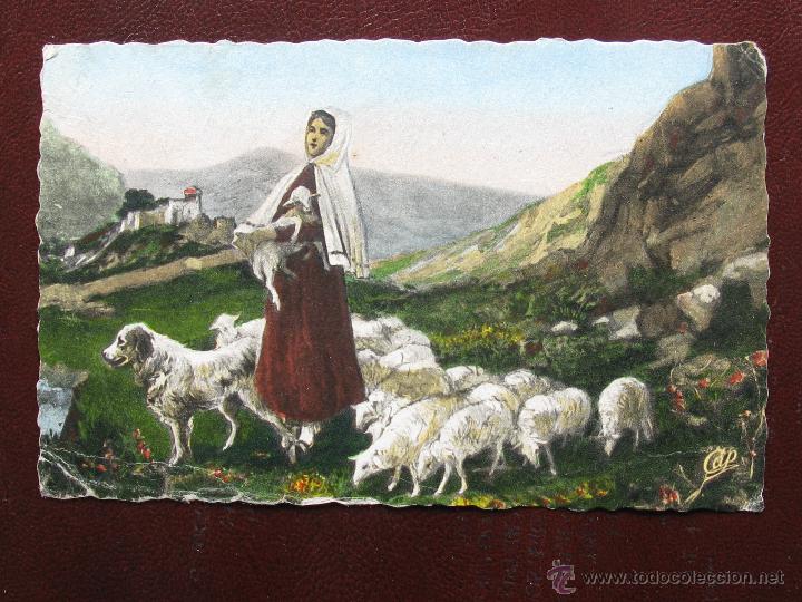 Cartes Postales: BONITA TARJETA POSTAL ANTIGUA MATASELLOS DE LOURDES