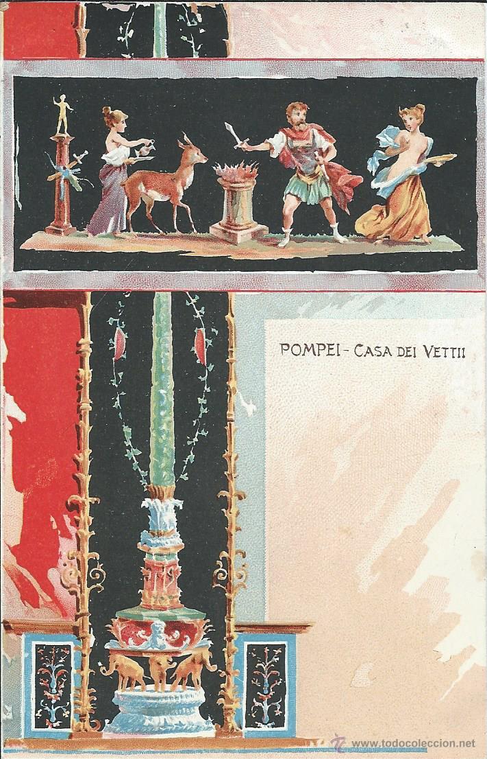 Postales: POSTAL. POMPEYA. A&Ntilde;O 1900. - Foto 1
