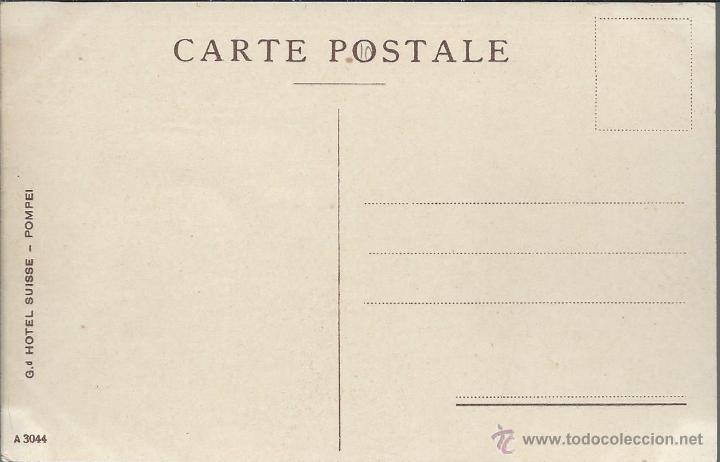 Postales: POSTAL. POMPEYA. A&Ntilde;O 1900. - Foto 2