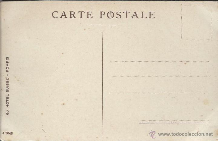 Postales: POSTAL. POMPEYA. A&Ntilde;O 1900. - Foto 2