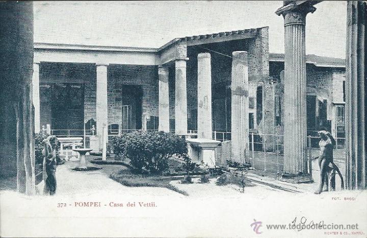 Postales: POSTAL. POMPEYA. A&Ntilde;O 1900. - Foto 1