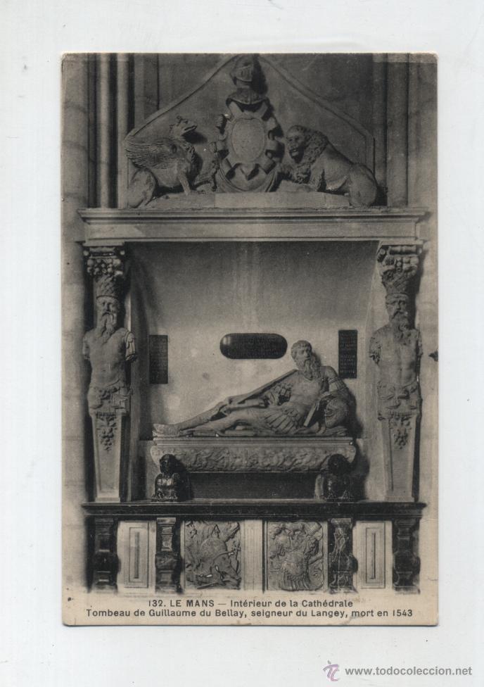 Postales: Le Mans.- Int&eacute;rieur de la Cath&eacute;drale. - Foto 1
