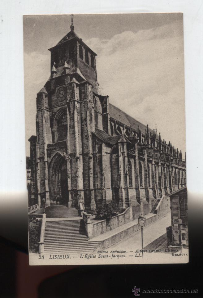 Postales: Lisieux.- L&acute;Eglise Saint-Jacques. - Foto 1