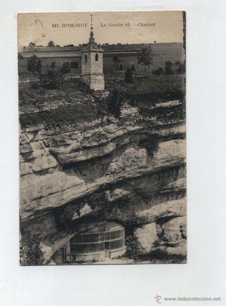 Postales: Romonot.- La Grotte et Clocher.- - Foto 1