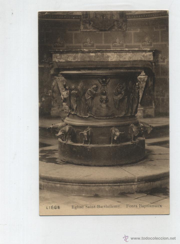 Postales: Liege.- Eglise Saint Barthelemy.