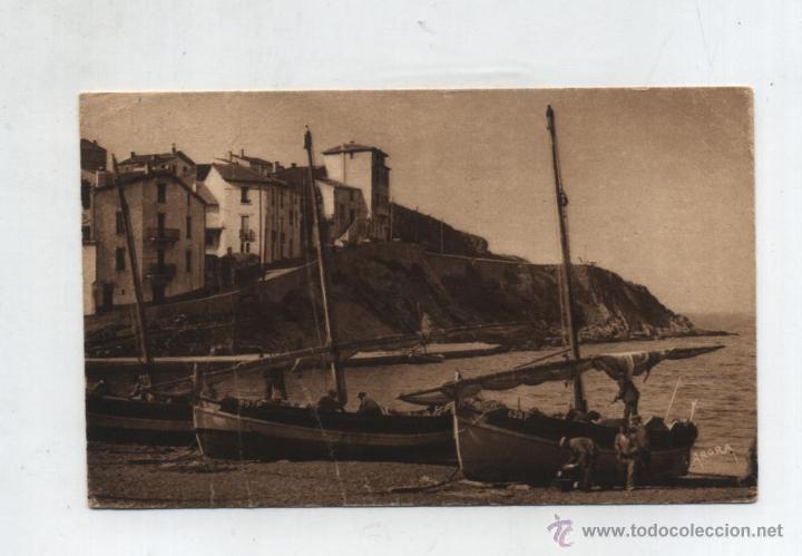 Postais: Banyuls.- le Port. Franqueado y fechado en 1933.