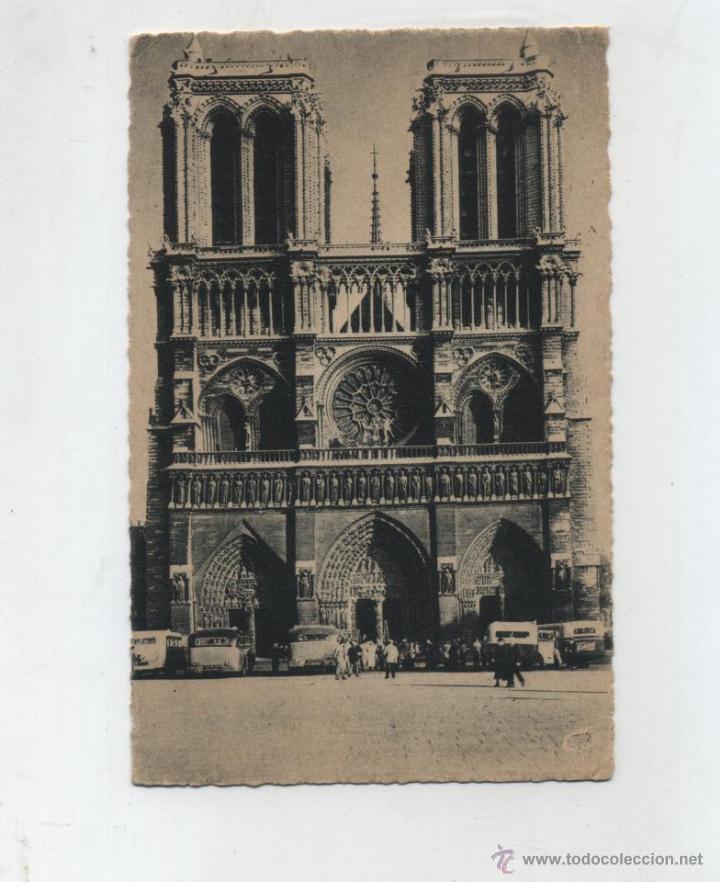 Postais: Paris.- Cath&eacute;drale Notre - Dame.