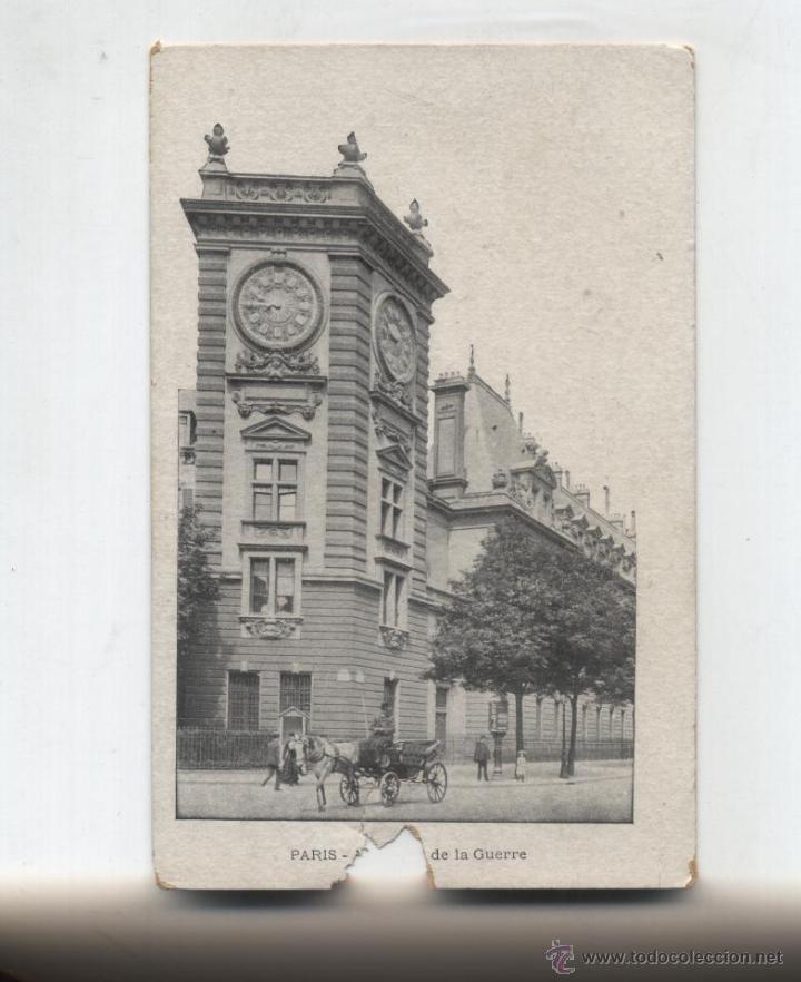 Postais: Paris.- Ministere de la Guerre.