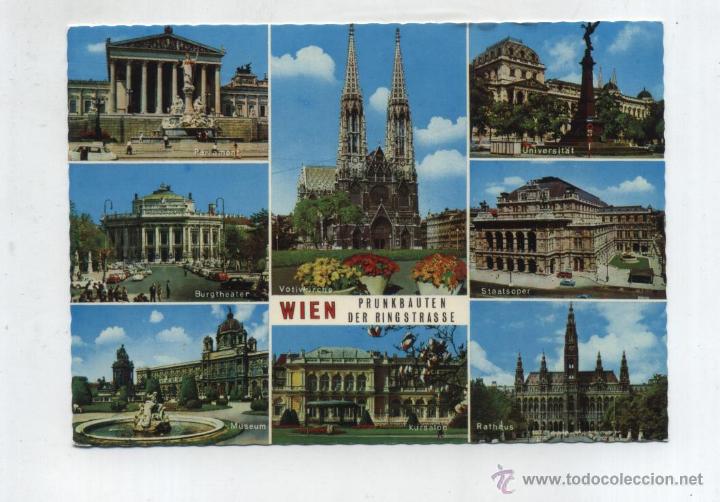 Postcards: Viena.- Franqueado y fechado en 1979.