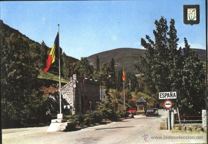 Frontera Entre Espana Y Andorra Buy Old Postcards From Europe At Todocoleccion 50542300