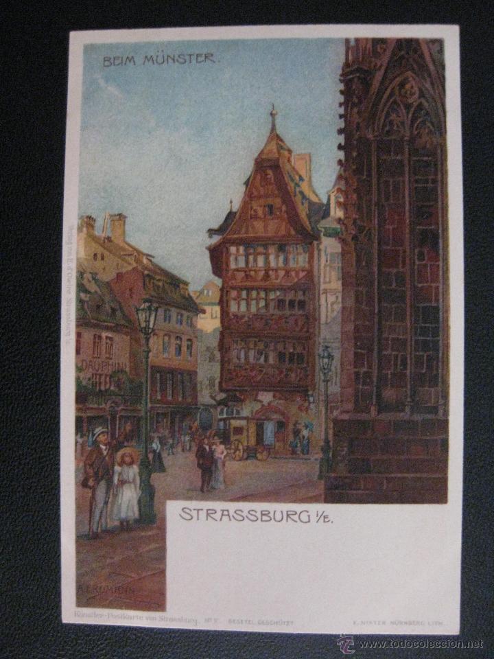 Postkarten: POSTCARD STRASSBURG. ESTRASBURGO A. ERDMANN