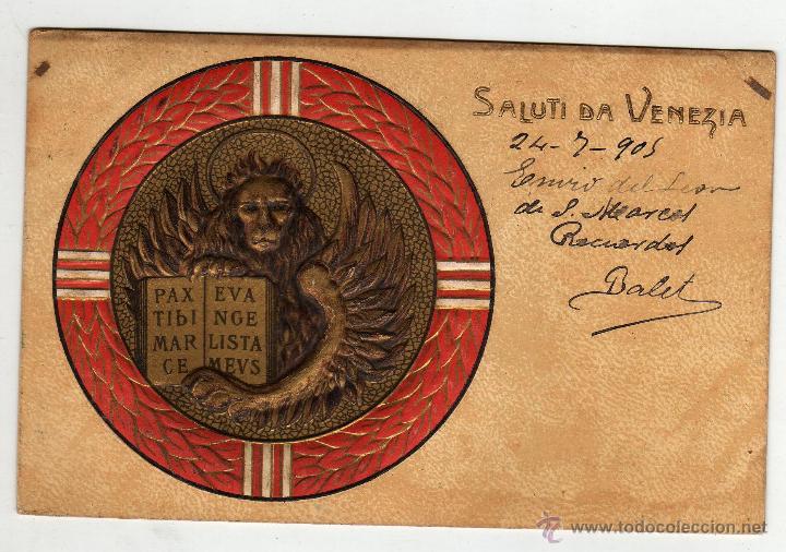Postales: VENEZIA 1905 CON SELLO - Foto 1