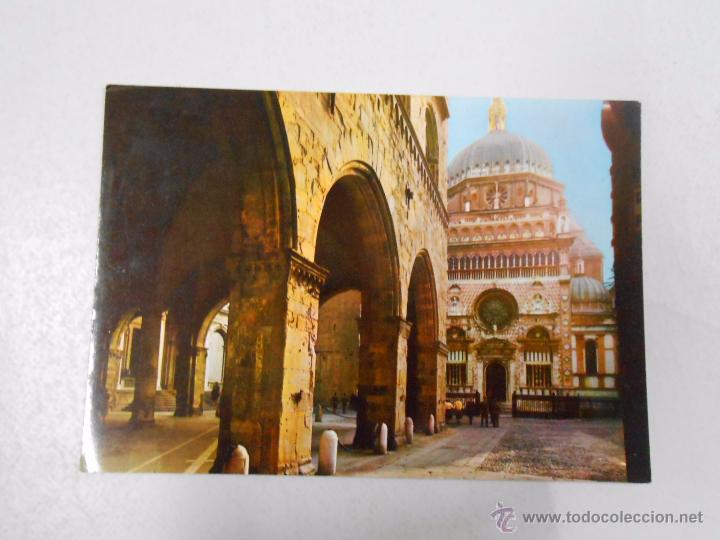 Postkarten: POSTAL DE BERGAMO. ITALIA. CAPPELLA COLLEONI E PALAZZO DELLA RAGIONE. TDKP3