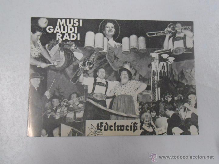 Postales: POSTAL MUSI GAUDI RADI. EDELWEIB. TDKP3