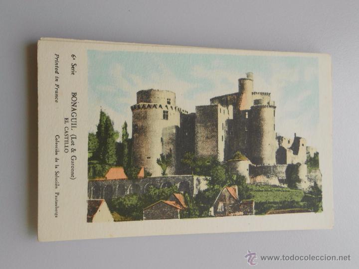 Postkarten: POSTAL COLECCION DE LA SOLUCION PAUTAUBERGE 6&ordf; SERIE. BONAGUIL. LOT & GARONNE. EL CASTILLO. TDKP5