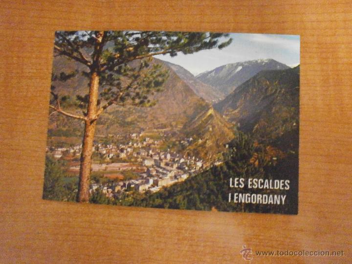 Postcards: POSTAL VALLS D&acute;ANDORRA LES ESCALDES I ENGORDANY VISTA GENERAL SIN CIRCULAR