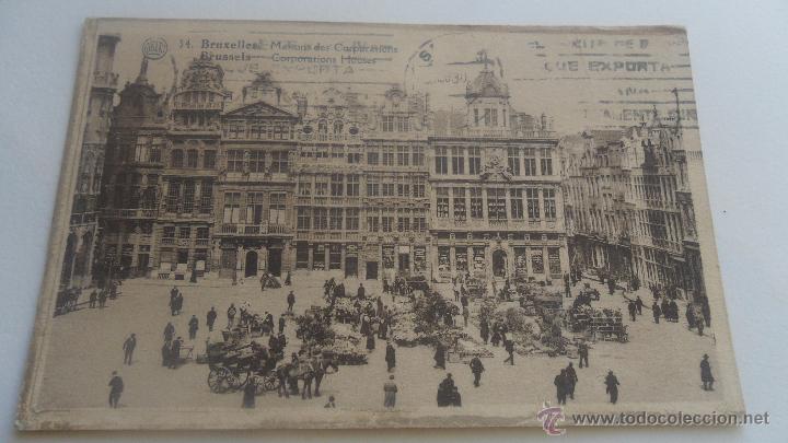 Postales: postal de bruselas n&ordm; 34 escrita - Foto 1