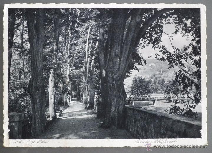 Postales: POSTAL DE BAD MERGENTHEIN (ALEMANIA) - CAMINO AL CASTILLO. CIRCULADA EL A&Ntilde;O 1930